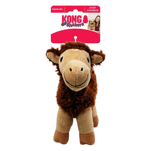 KONG Shakers Passports Camel Jouet pour chien Marron