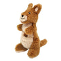 KONG Shakers Passports Jouet Kangourou pour Chien Marron