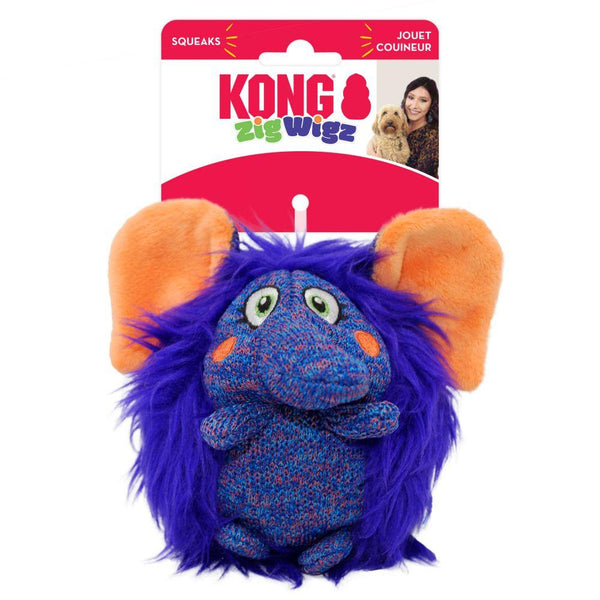 KONG Zigwigz Éléphant Jouet pour Chien