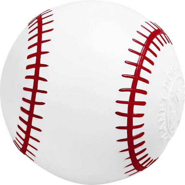 Planet Dog Orbee-Tuff Sport Baseball Dog Toy, 3.25-in