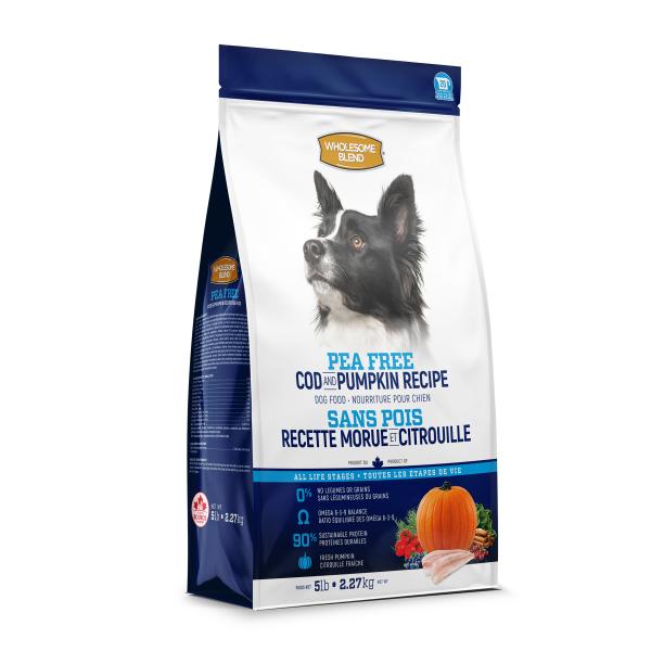Wholesome Blend Pea Free Cod & Pumpkin Als Dry Dog Food