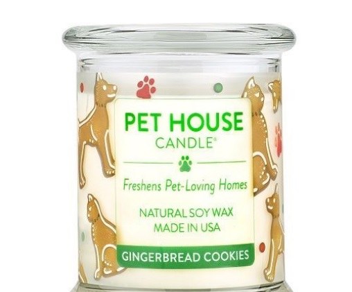 Pet House Winter Candle, Gingerbread Cookies, 9-oz