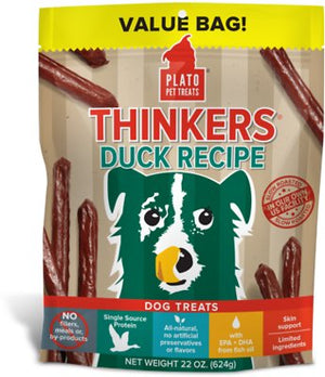 Plato Thinkers Duck Recipe Dog Treats