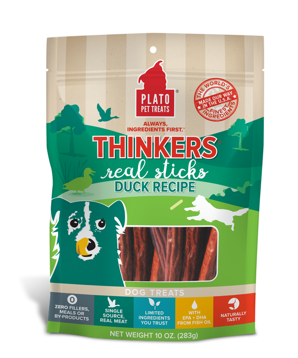 Plato Thinkers Duck Recipe Dog Treats