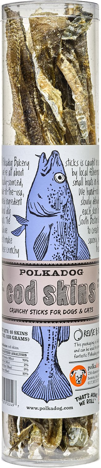 Polkadog Cod Skins Dog & Cat Treats