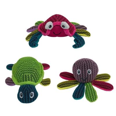 Multipet Coral Creatures Dog Toy, Character Varies