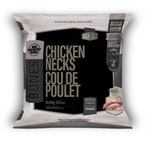 Cou de poulet cru Big Country