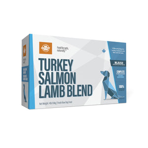 Big Country Raw Turkey, Salmon & Lamb Frozen Dog & Cat Food