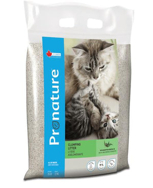 Pronature Holistic Litière agglomérante parfumée à l'Eucalyptus pour chat