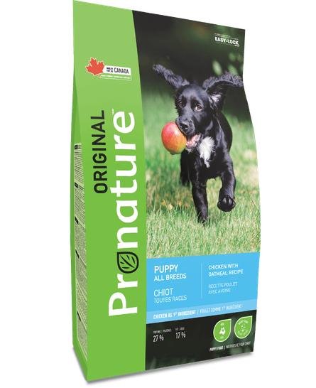 Pronature Original Recette au poulet et flocons d'avoine pour chiots Croquettes pour chiens