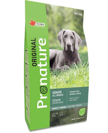 Pronature Original Recette au poulet et flocons d'avoine pour seniors Croquettes pour chiens