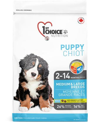 1st Choice Nutrition Growth Chicken Medium & Large Breed Puppy Dry Dog Food