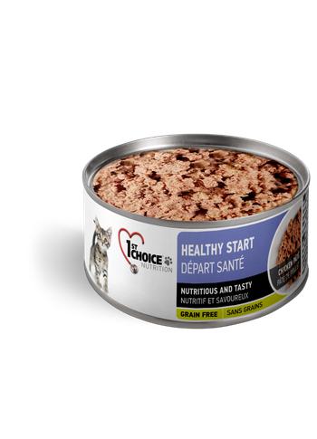 1st Choice Nutrition Healthy Start Chicken Pate Kitten Wet Cat Food