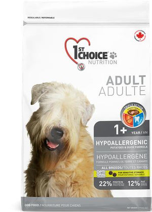 1st Choice Nutrition Hypoallergenic Potatoe & Duck Grain-Free Dry Dog Food