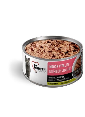 1st Choice Nutrition Indoor Vitality Chicken Pate Wet Cat Food
