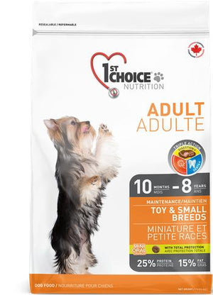 1st Choice Nutrition Maintenance Chicken Toy & Small Breed Dry Dog Food