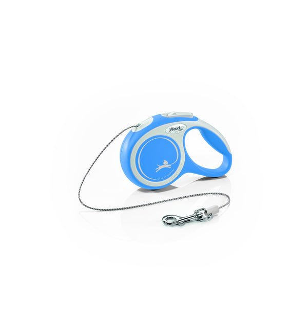 Flexi Nouvelle Laisse Confort Corde Pour Chien, Bleu