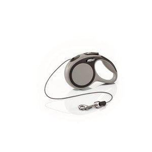 Flexi Nouvelle Laisse Confort Corde Pour Chien, Gris