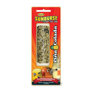 Higgins Sunburst Pina Colada Sticks Parakeet, Lovebird & Cockatiel Bird Treats