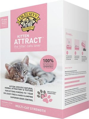 Dr. Elsey's Precious Cat Litière pour chaton attirante pour l'entraînement, boîte de 20 lb
