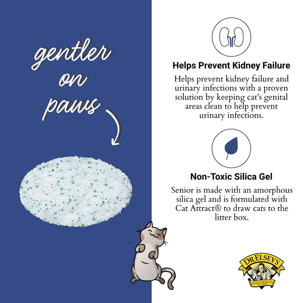 Dr. Elsey's Litière Precious Cat Senior, 8-lb
