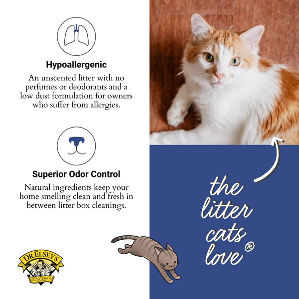 Dr. Elsey's Litière Precious Cat Senior, 8-lb