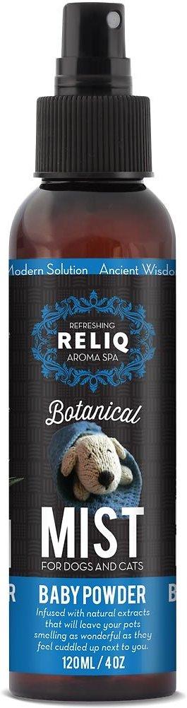 Reliq Botanical Mist Baby Powder Dog & Cat Spray