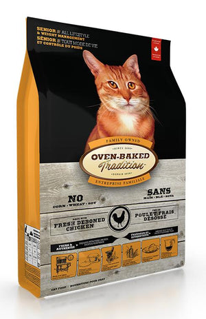 Oven-Baked Tradition Chicken Senior Dry Cat Food