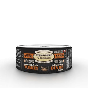 Oven-Baked Tradition Pate Turkey Wet Cat Food