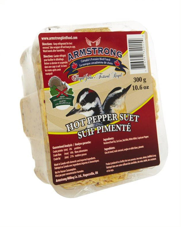 Armstrong Royal Jubilee Suif au piment pour oiseaux sauvages