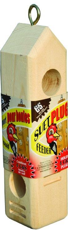 C&S Suet Plug Wild Bird Feeder