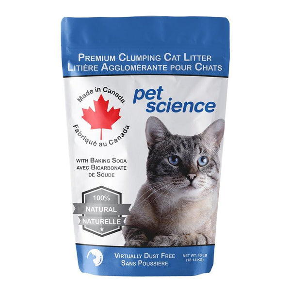 Pet Science Litière pour chat agglomérante premium