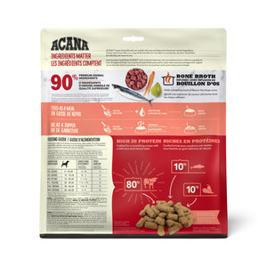 ACANA Ranch-Raised Beef Recipe Morsels Grain-Free Freeze-Dried Dog Food & Topper, 8-oz