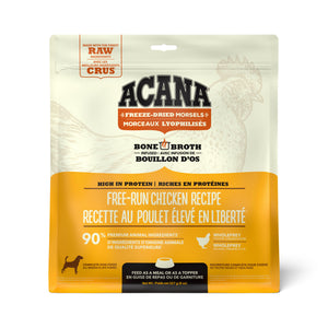 ACANA Free-Run Chicken Recipe Morsels Grain-Free Freeze-Dried Dog Food & Topper, 8-oz