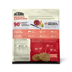 ACANA Ranch-Raised Beef Recipe Patties Grain-Free Freeze-Dried Dog Food & Topper, 14-oz