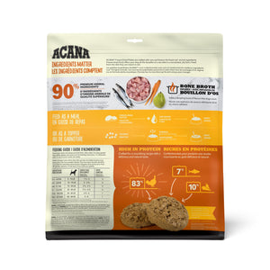 ACANA Free-Run Turkey Recipe Patties Grain-Free Freeze-Dried Dog Food & Topper, 14-oz