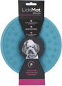 LickiMat Splash Dog Slow Feeder Bowl, Turquoise