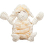 HuggleHounds HuggleFleece FlufferKnottie Louise le Mouton Jouet pour chiens