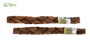 Nature's Own Friandises pour chiens Bully Chomp tressé sans odeur