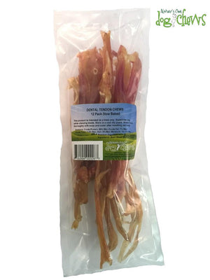 Nature's Own Dog Chews Friandises Tendons dentaires lentement cuits pour chiens