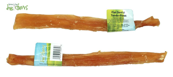 Nature's Own Dog Chews Flat Dental Tendo-Floss Dog Treats