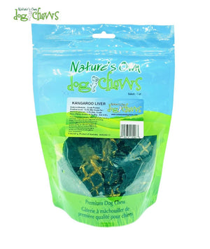 Nature's Own Dog Chews Croustilles de foie de kangourou Friandises pour chiens