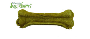 Nature's Own Dog Chews Os en peau brute de buffle d'eau pressée Friandises pour chiens