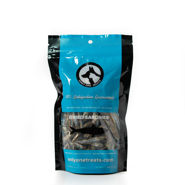 Only One Treats Dried Sardines Dog & Cat Treats