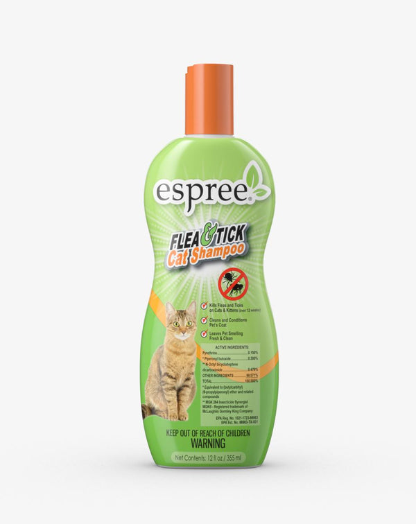 Espree Shampooing anti-puces et tiques pour chats
