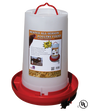 Fontaine à volaille chauffante en plastique Farm Innovators, 3 gallons