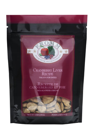 Fromm Four-Star Nutritionals Cranberry Liver Dog Treats