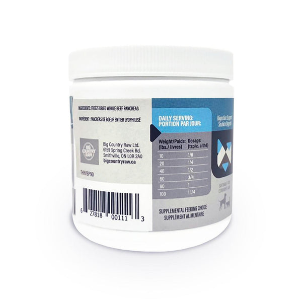 Thrive Beef Pancreas Dog & Cat Supplement