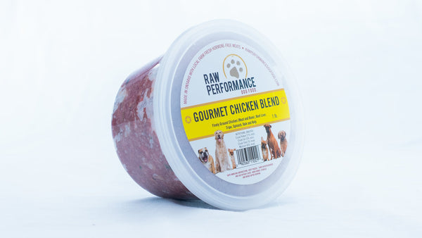 Raw Performance Gourmet Blend Chicken Dog Food