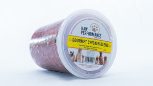 Raw Performance Gourmet Blend Chicken Dog Food